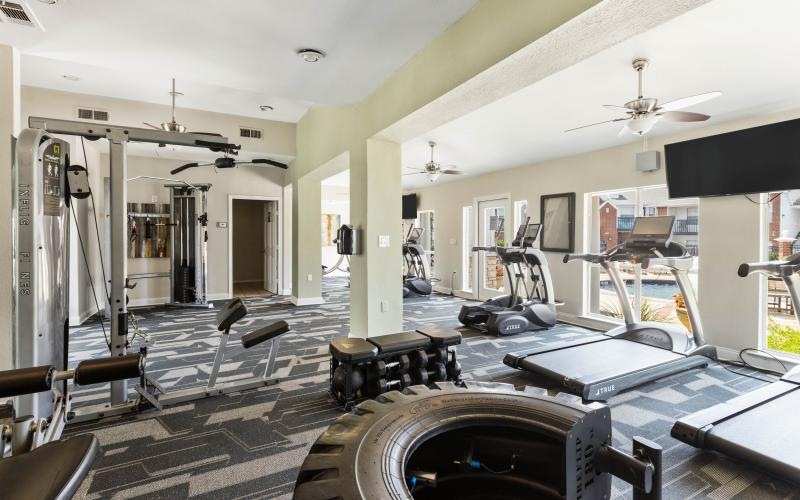 a room with machines and equipment